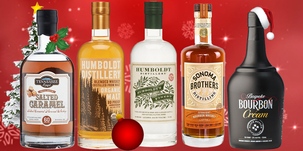 Limited-Edition Holiday Alcohol Bottles - Holiday Liquor Gifts