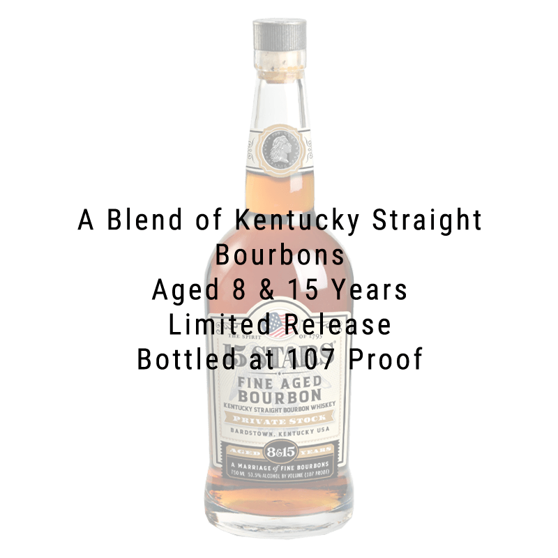 Buy 15 Stars 8 & 15 Year Private Stock Kentucky Straight Bourbon