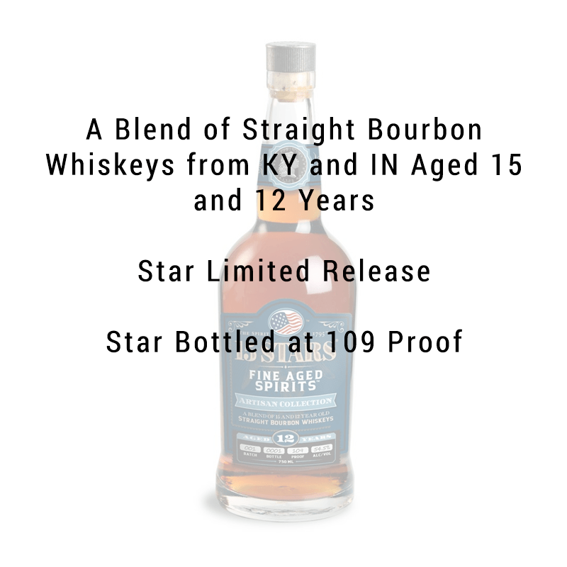 Buy 15 Stars Artisan Collection Bourbon Whiskey 750mL | Great