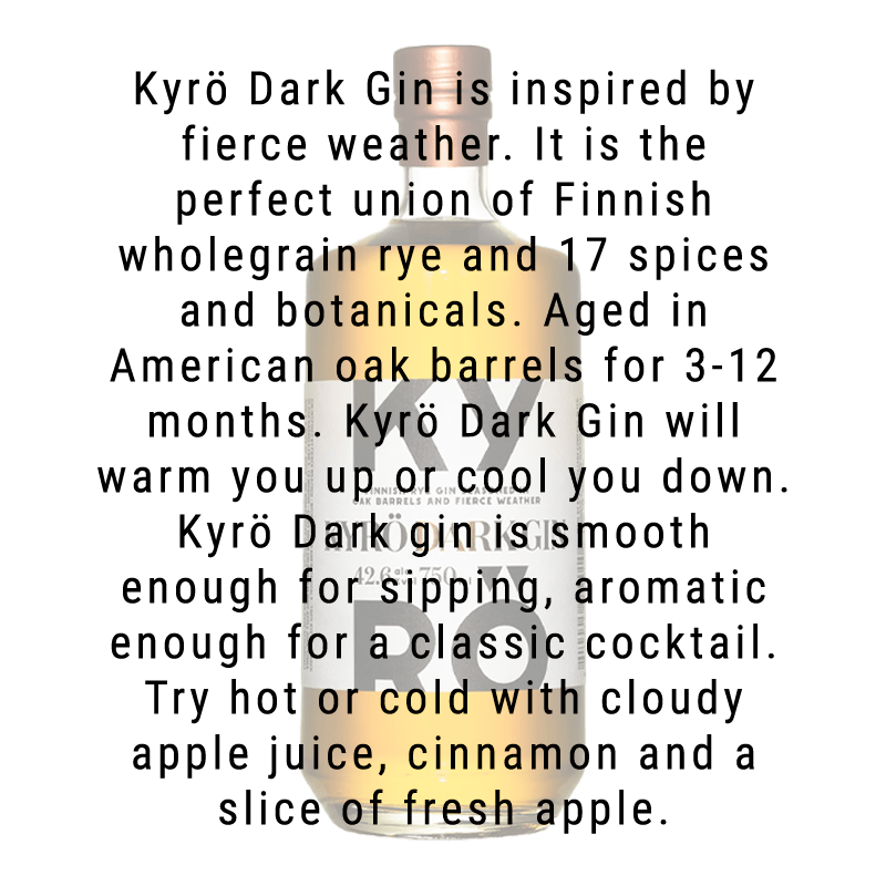 Buy Kyro Online Gin Great Dark Spirits American Craft 