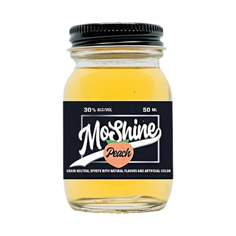 MoShine Peach Moonshine 50ml 12 Pack