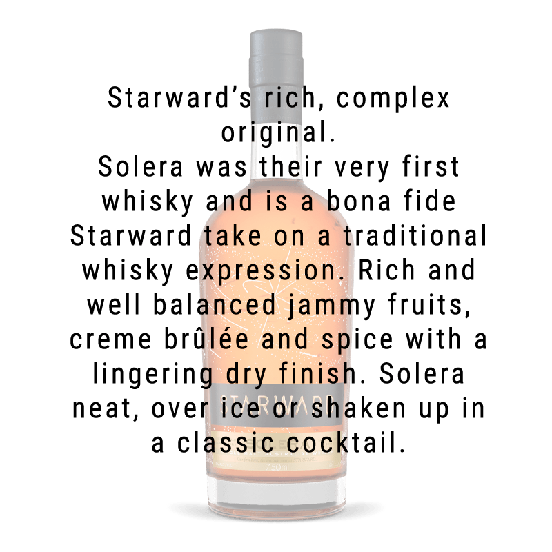 Starward Solera Single Malt Australian Whisky