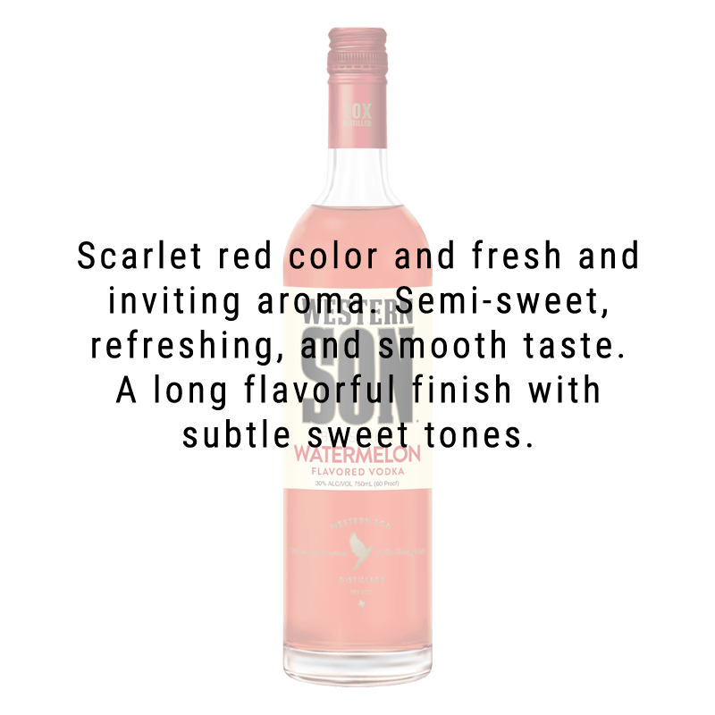 Buy Western Sons Watermelon Vodka 750mL Great American Craft Spirits