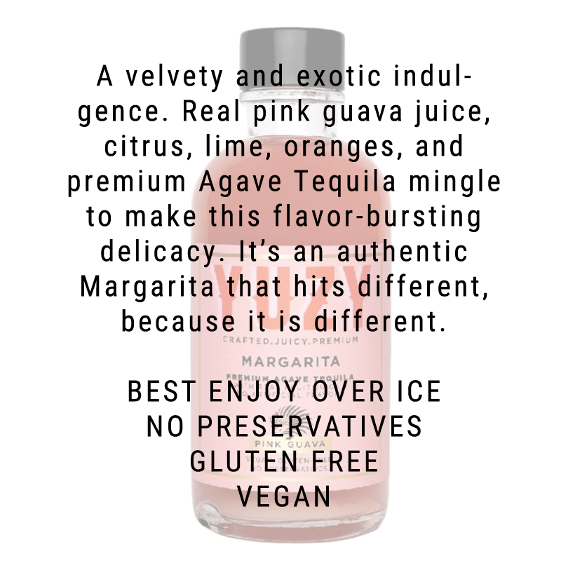 Yuzy Margarita Pink Guava 375mL
