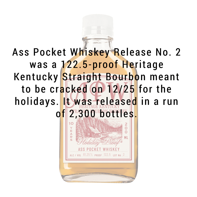 Ass Pocket Whiskey No. 2: Holiday Proof 200ml | Great American