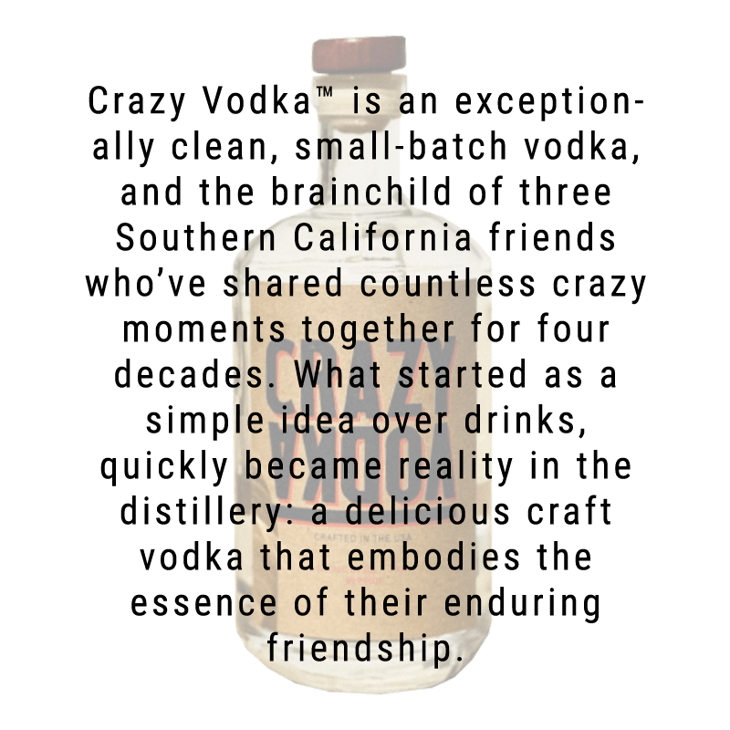 Buy Crazy Vodka | Great American Craft Spirits