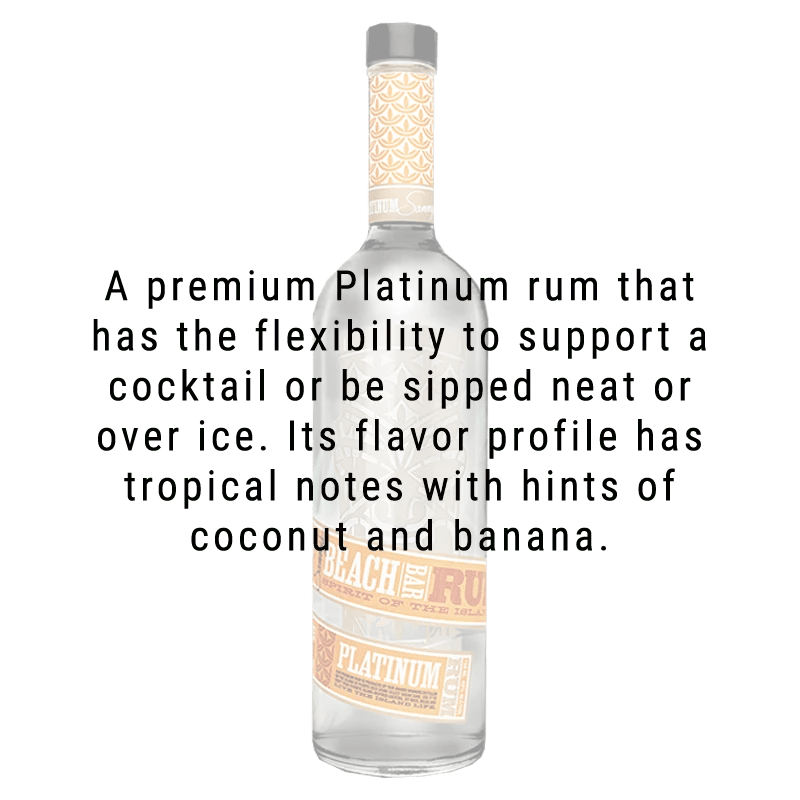 Buy Sammy's Beach Bar Platinum Rum | Great American Craft Spirits