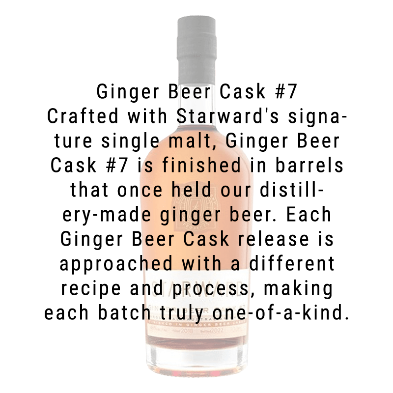 Buy Starward Ginger Beer Cask #7 Whisky 750mL | Great American