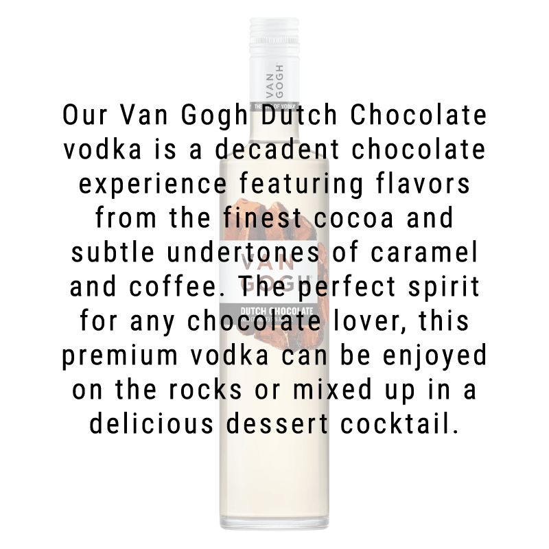Buy Van Gogh Dutch Chocolate Vodka | Great American Craft Spirits