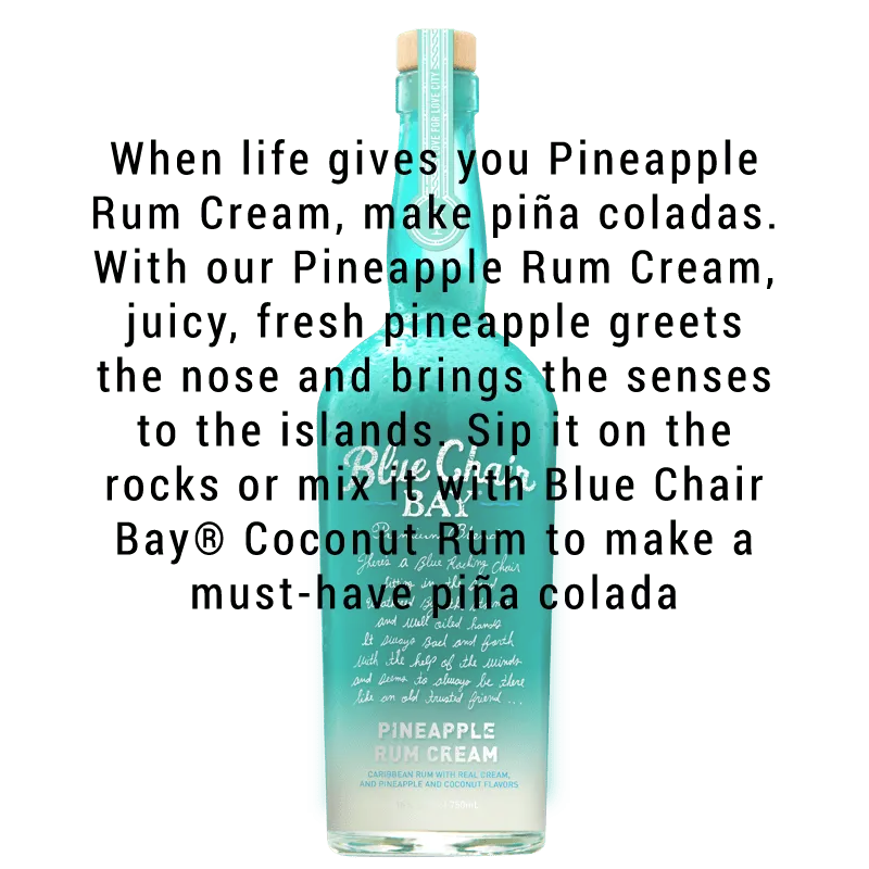 Buy Blue Chair Bay Pineapple Rum Cream Great American Craft Spirits