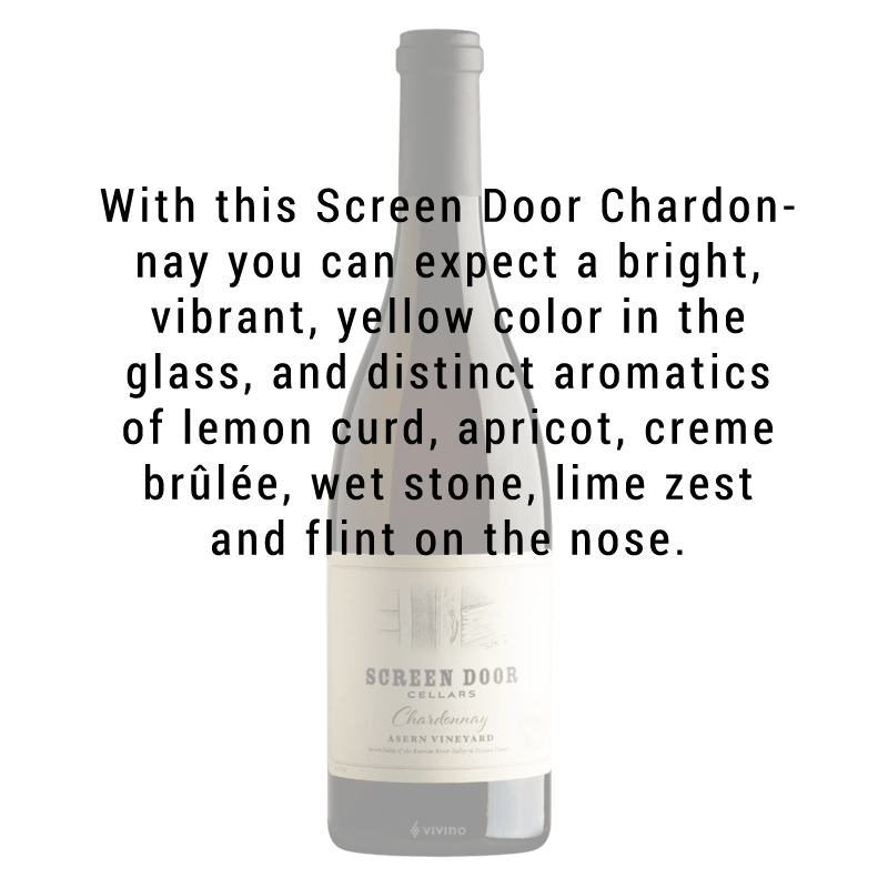 Screen Door Chardonnay - Daylight Wine And Spirits