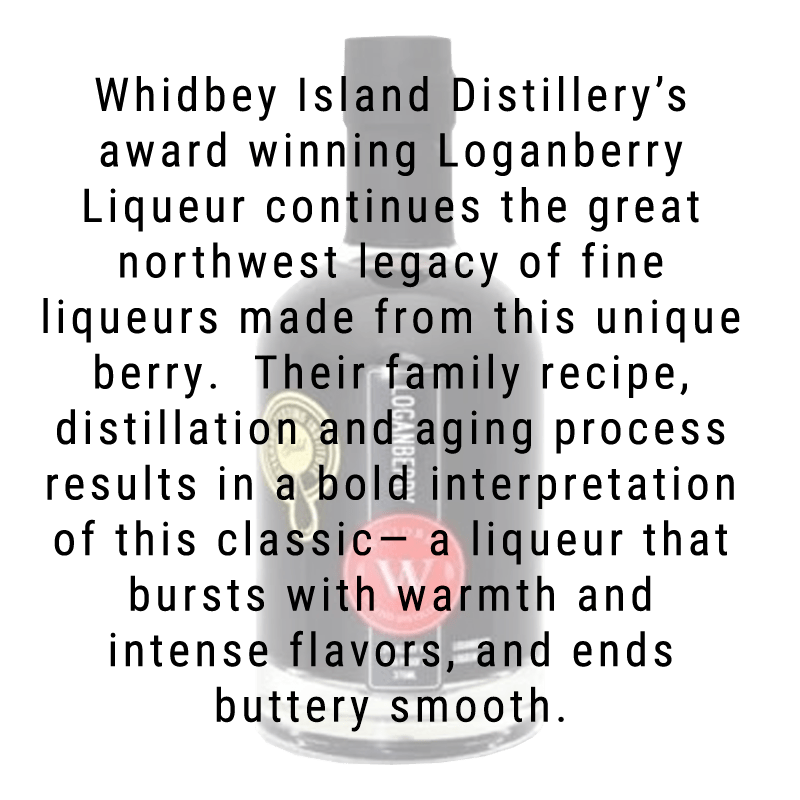 Whidbey Island Distillery Loganberry Liqueur 375mL
