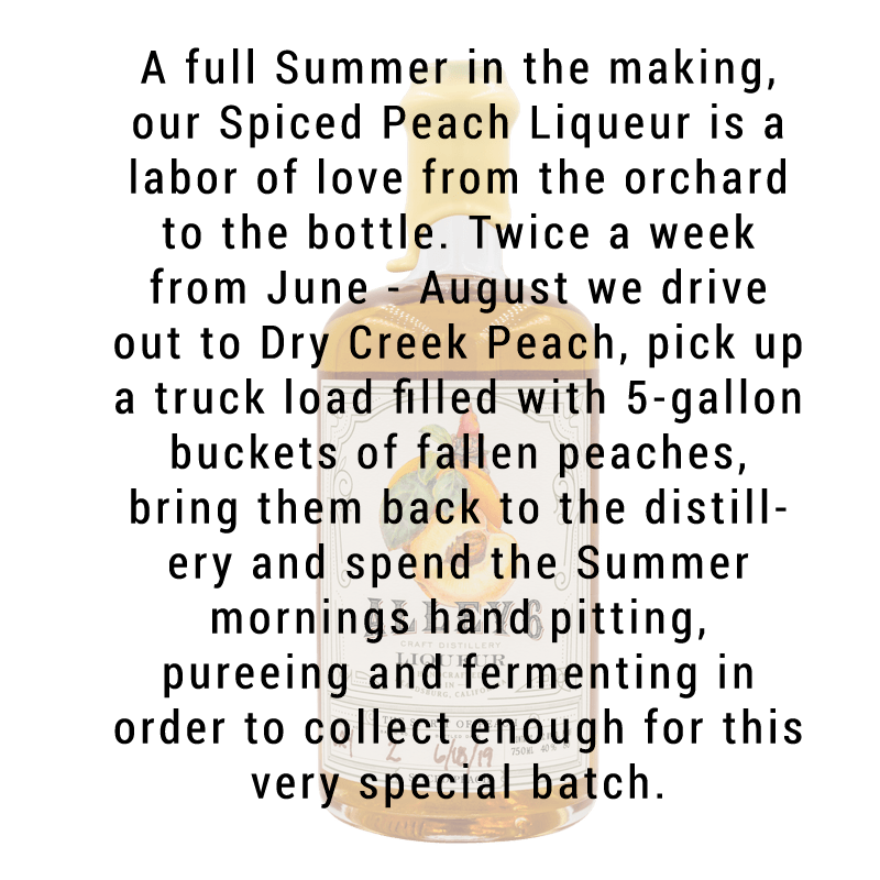 Buy Alley 6 Spiced Peach Liqueur Online | Great American Craft Spirits