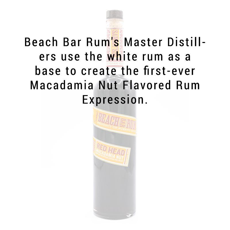 Sammy's Beach Bar Red Head Macadamia Nut Rum 750mL