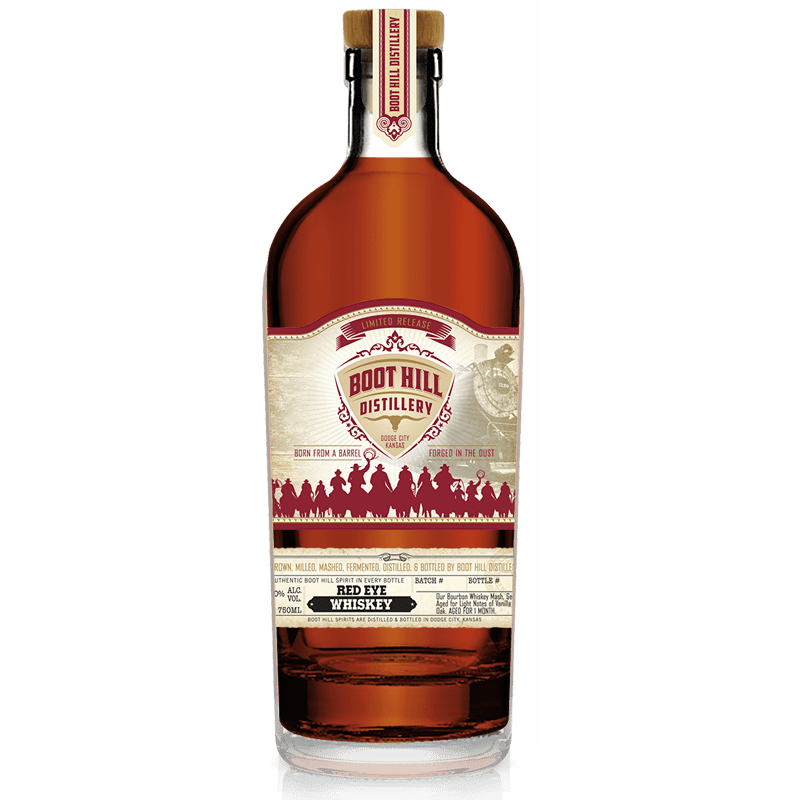 Boot Hill Distillery Red Eye Whiskey 750mL