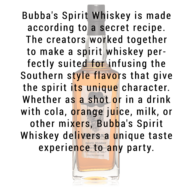 Bubba's Secret Stills Burnt Sugar Whiskey 750ml