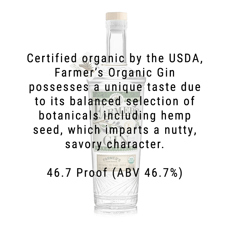 farmers gin poth tx Buy Farmer's Botanical Organic Gin