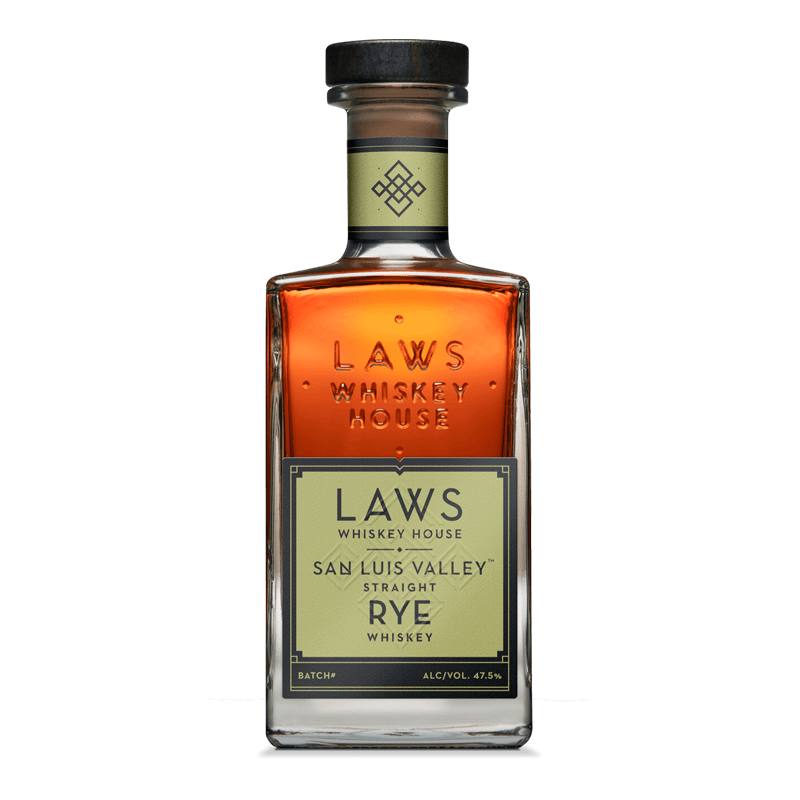 Laws Whiskey House Straight Rye Whiskey 750mL