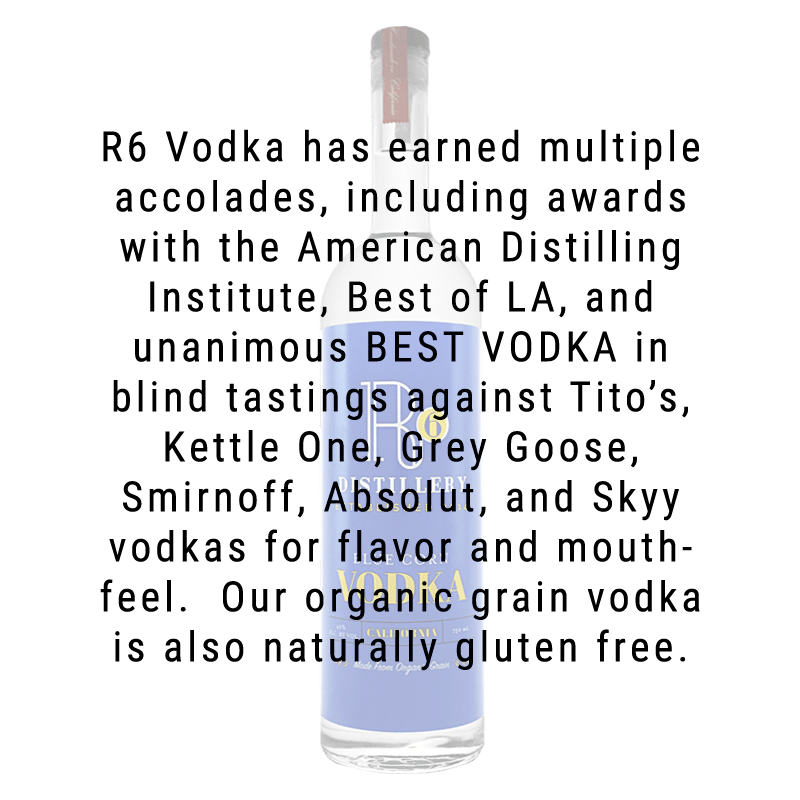 Buy R6 Distillery Blue Corn Vodka | Great American Craft Spirits