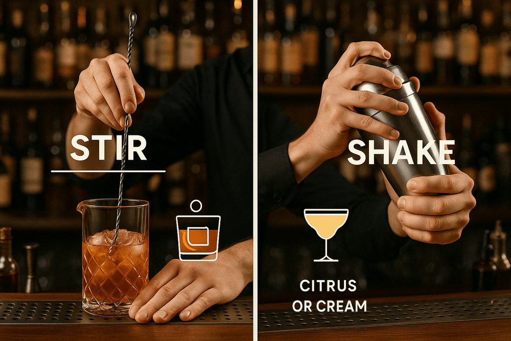 Bartender Secrets: How to Perfectly Stir vs Shake a Cocktail - Great American Craft Spirits