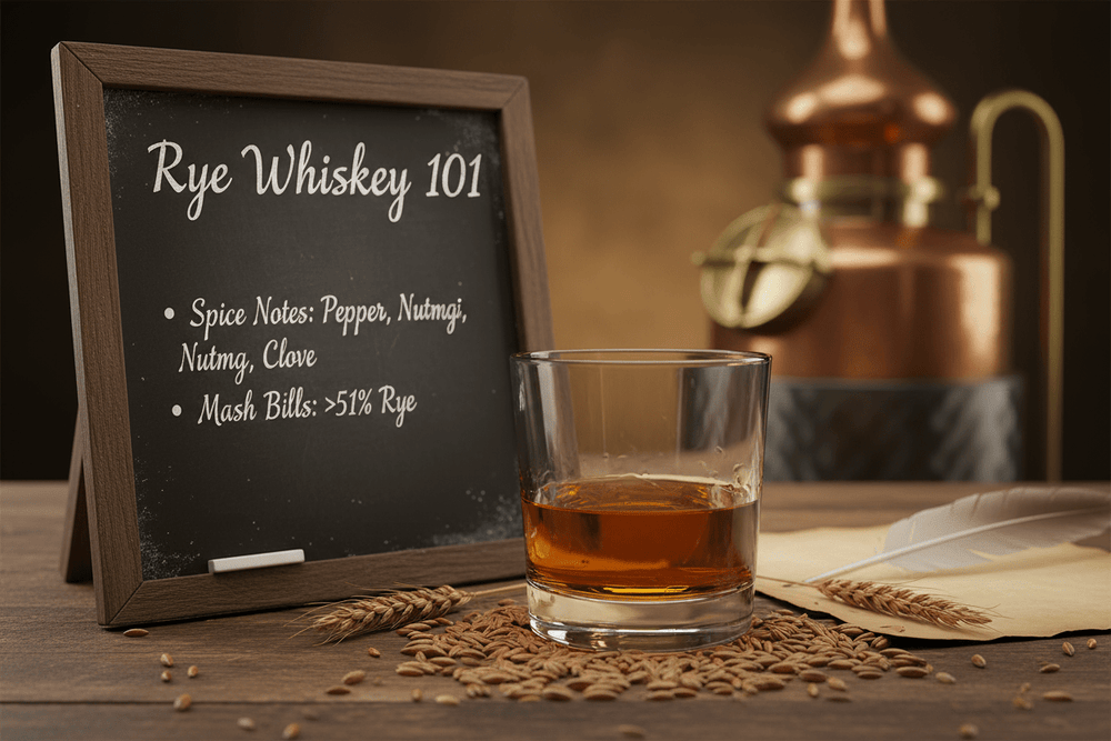 Rye Whiskey 101: Spice, Mash Bills, and Styles - Great American Craft Spirits