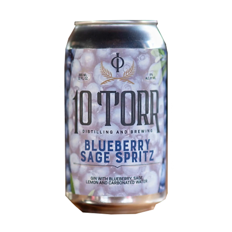 10 Torr Blueberry Sage Spritz Cocktail 12.oz 4 Pack