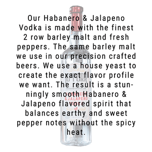 10 Torr Habanero & Jalapeño Vodka 750ml