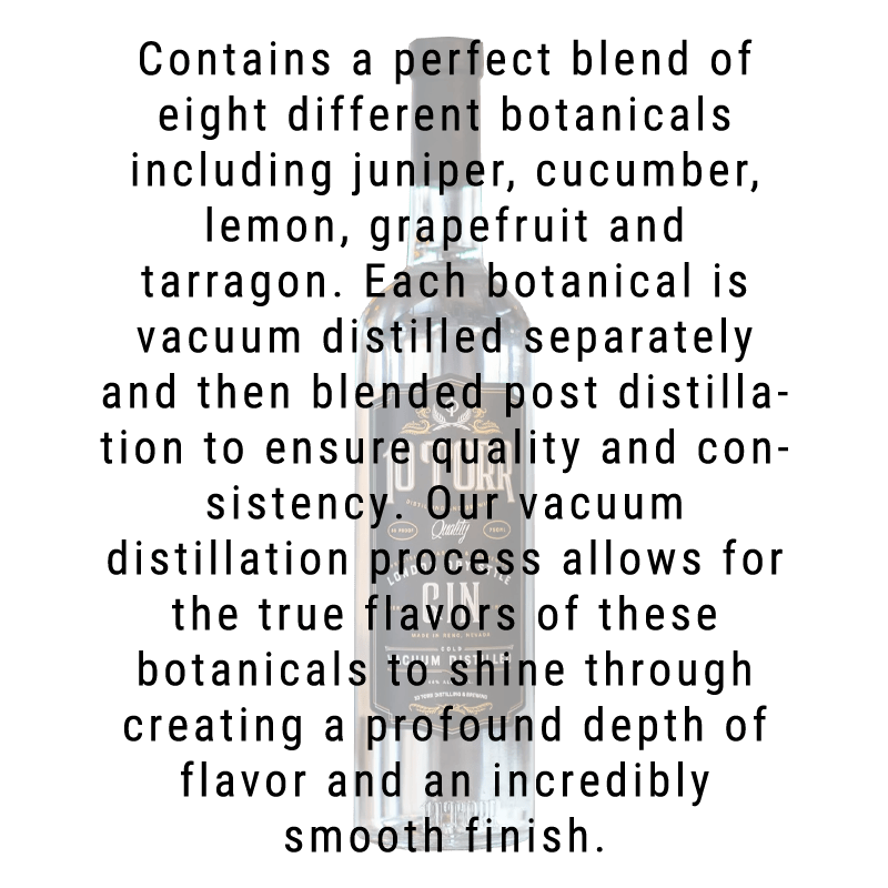 10 Torr London Dry-Style Gin 750ml