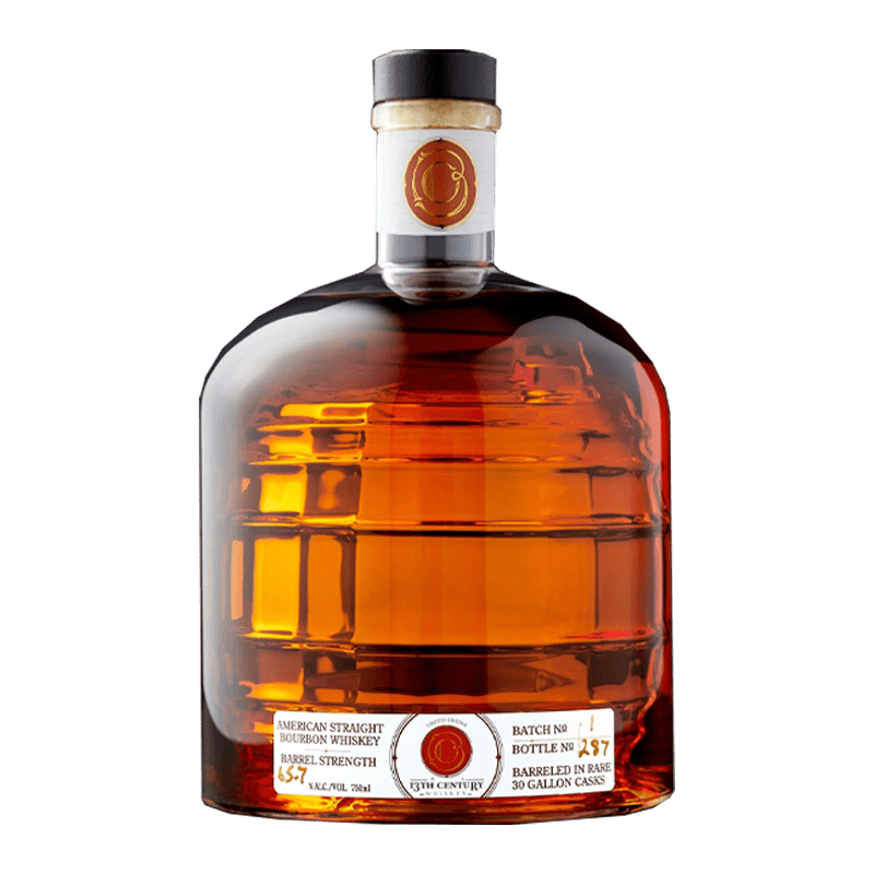 13th Century Whiskey Toasted Barrel Bourbon Whiskey 750ml - Great American Craft Spirits