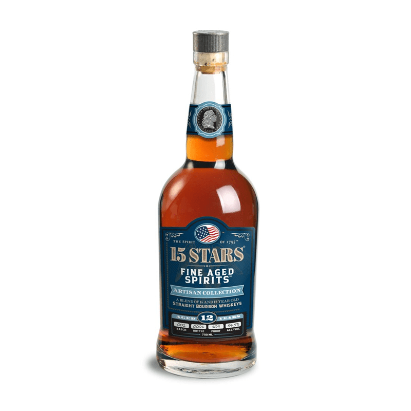 Buy 15 Stars Artisan Collection Bourbon Whiskey 750mL | Great