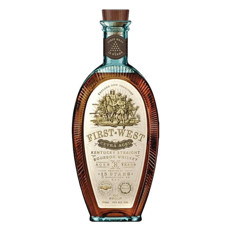 邦楽 ABEST 15th Anniversary Edition Buy 15 Stars First West Extra Aged Bourbon Whiskey 750mL | Great