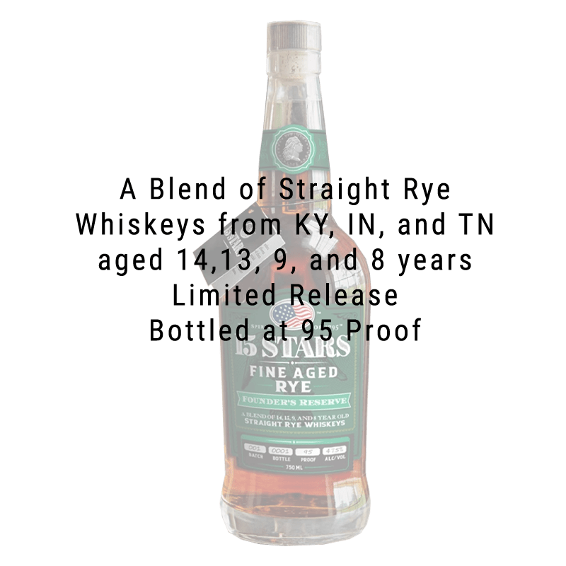 Founders Red Rye Buy 15 Stars Founder's Reserve Rye Whiskey 750mL | Great American Craft ...