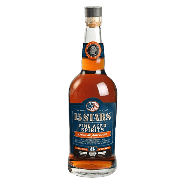 Buy 15 Stars Vino de Naranja Finish Bourbon Whiskey 750mL | Great