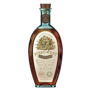 15 Stars First West Extra Aged Bourbon Whiskey 750mL
