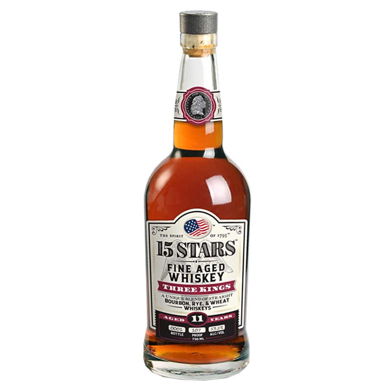 15 Stars Three Kings Whiskey 750mL