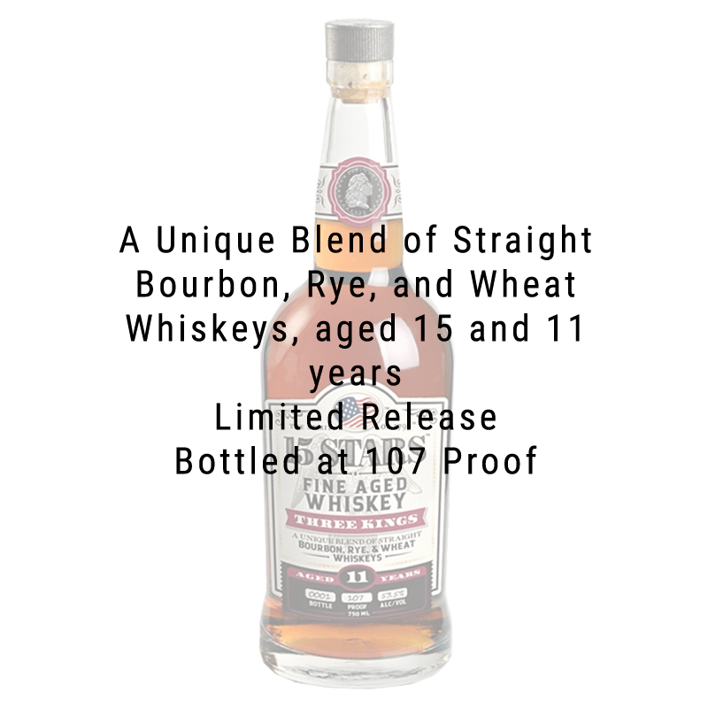 15 Stars Three Kings Whiskey 750mL