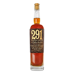 291 Straight Colorado Bourbon Barrel Proof Whiskey 750mL