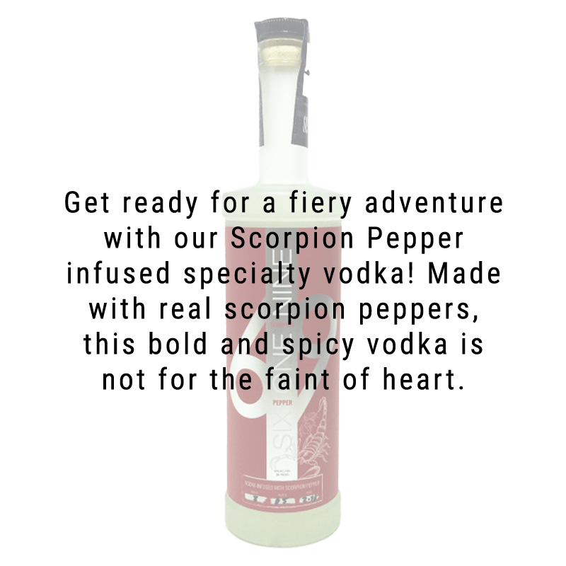 619 Scorpion Pepper Infused Vodka 750ml