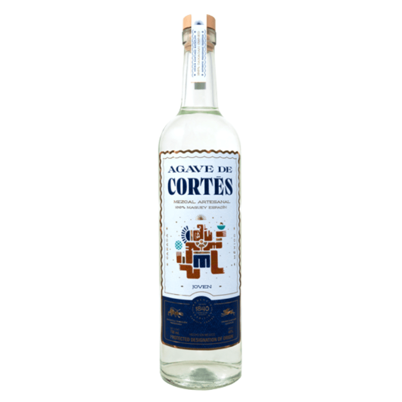 Agave de Cortes Joven Mezcal 750ml bottle – artisanal Espadín mezcal handcrafted in Oaxaca