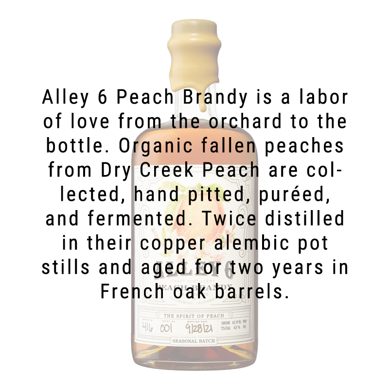 Alley 6 Peach Brandy 750ml