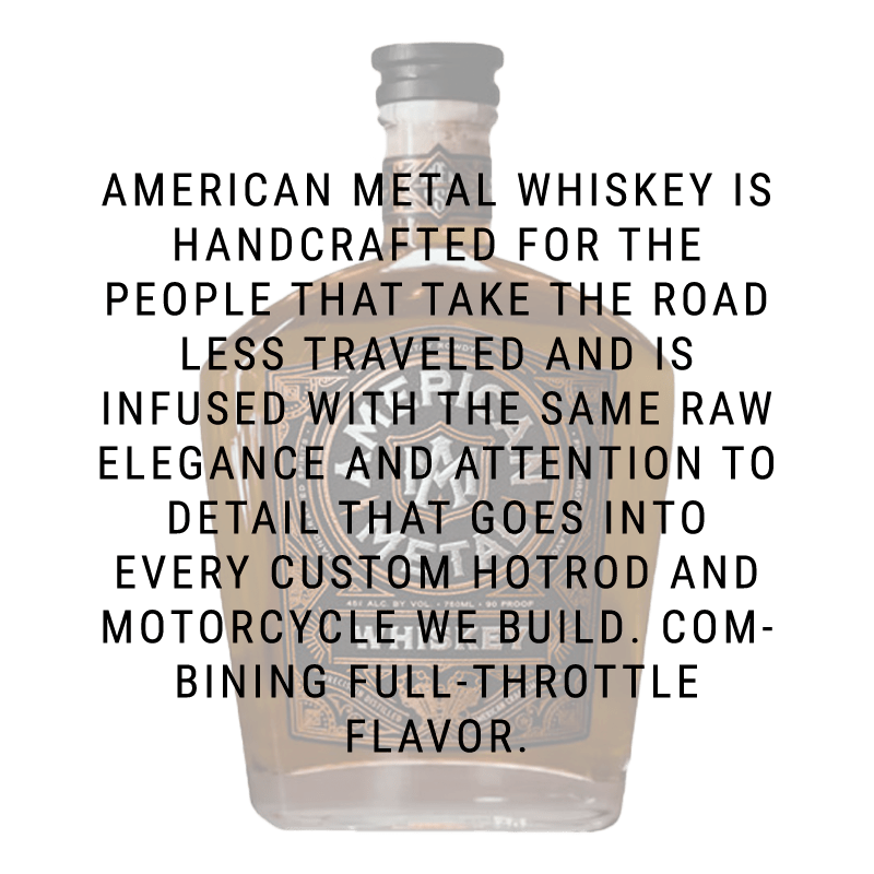 American Metal Whiskey 750mL