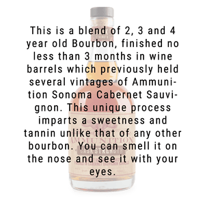 Ammunition Cask Strength Bourbon 750mL