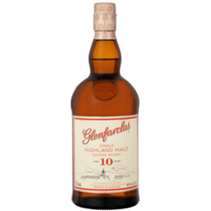 Glenfarclas 10 Year Aged Highland Single Malt Scotch Whisky Bottle – Premium Scotch Whisky