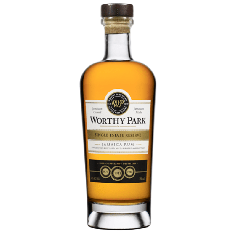 Worthy Park Single Estate Reserve 750ml Bottle – Premium Jamaican Rum with Rich Flavor