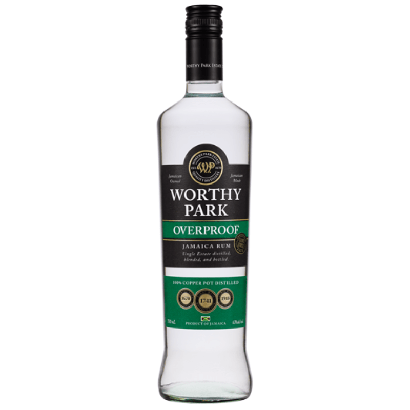 Worthy Park Overproof Rum 750ml Bottle – Premium Jamaican Rum for Cocktails