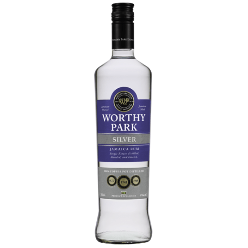 Worthy Park Silver Rum 750ml Bottle - Premium Jamaican White Rum