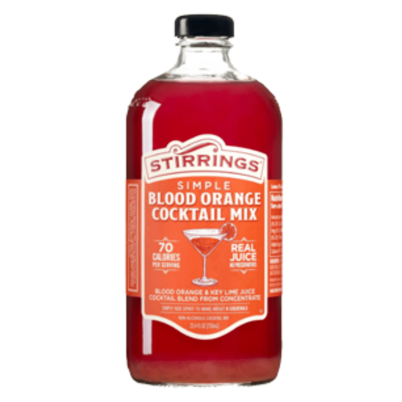 Stirrings Blood Orange Bitters 750ml bottle – Premium citrus bitters for cocktails