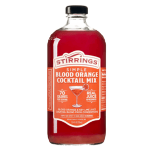 Stirrings Blood Orange Bitters 750ml bottle – Premium citrus bitters for cocktails