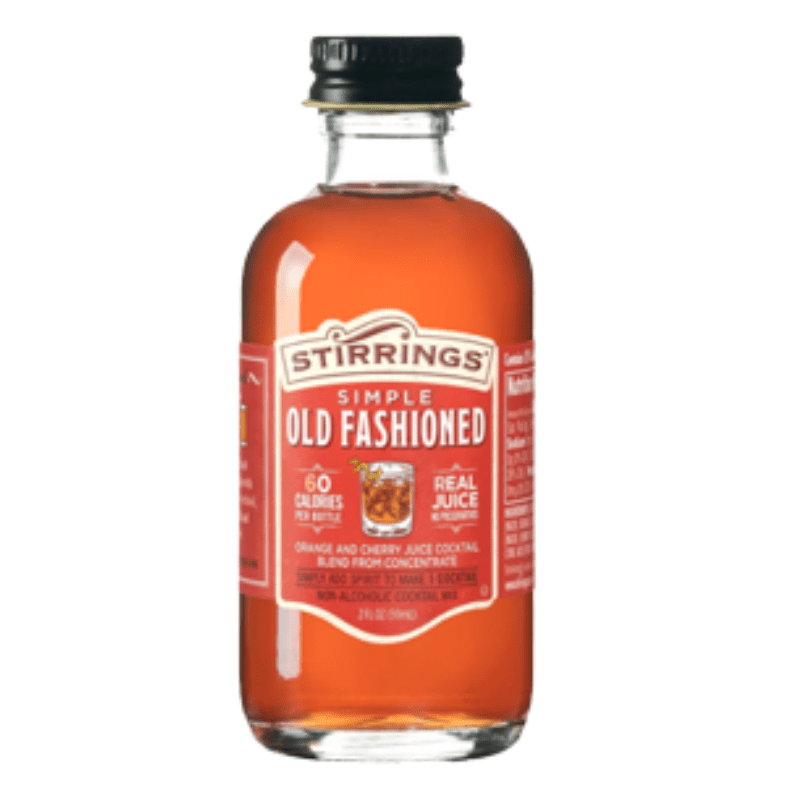 Stirrings Old Fashioned Mix 750ml Bottle - Premium Cocktail Mixer