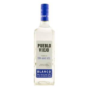 Pueblo Viejo Blanco Tequila 750ml Bottle – Premium Mexican Silver Tequila